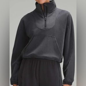 Brushed Softstreme Ribbed Half Zip